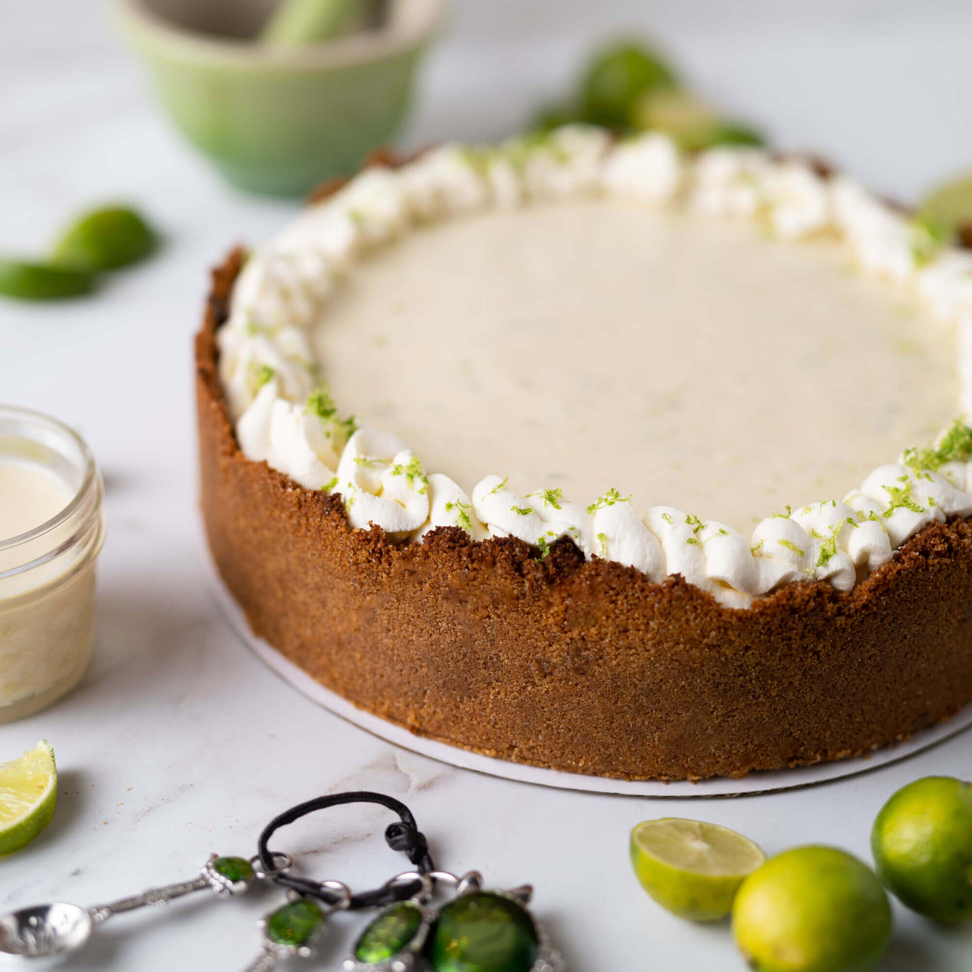 Classic Key Lime Cheesecake