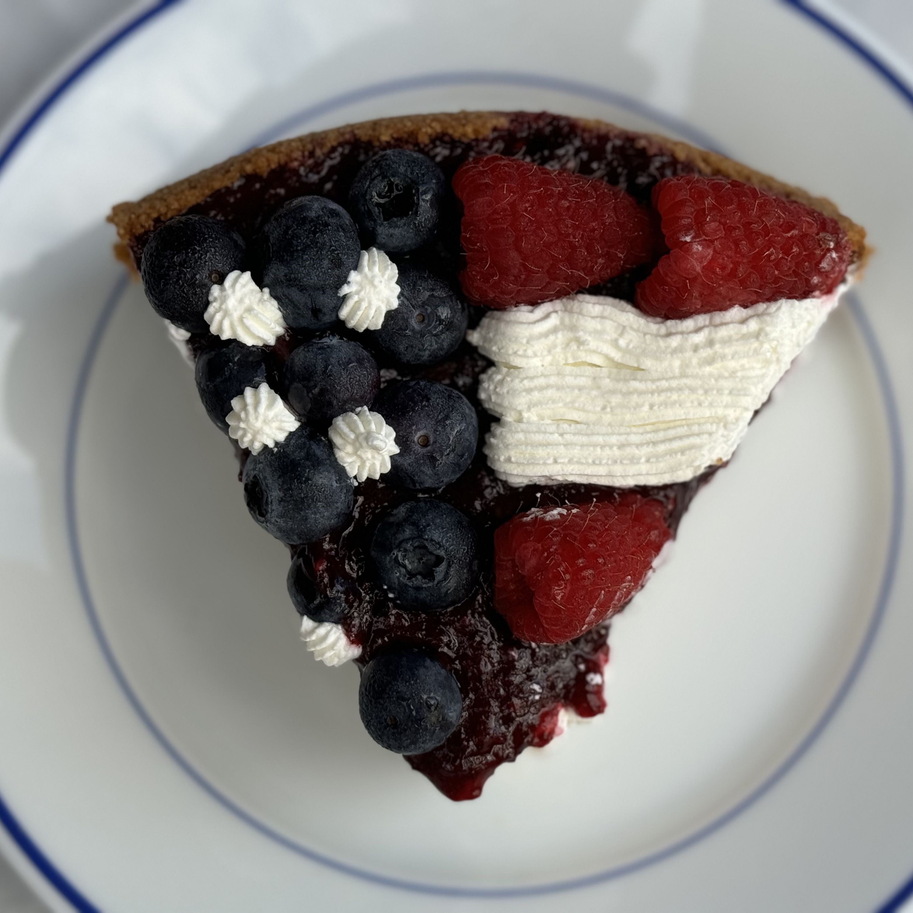 Flag Cake Cheesecake