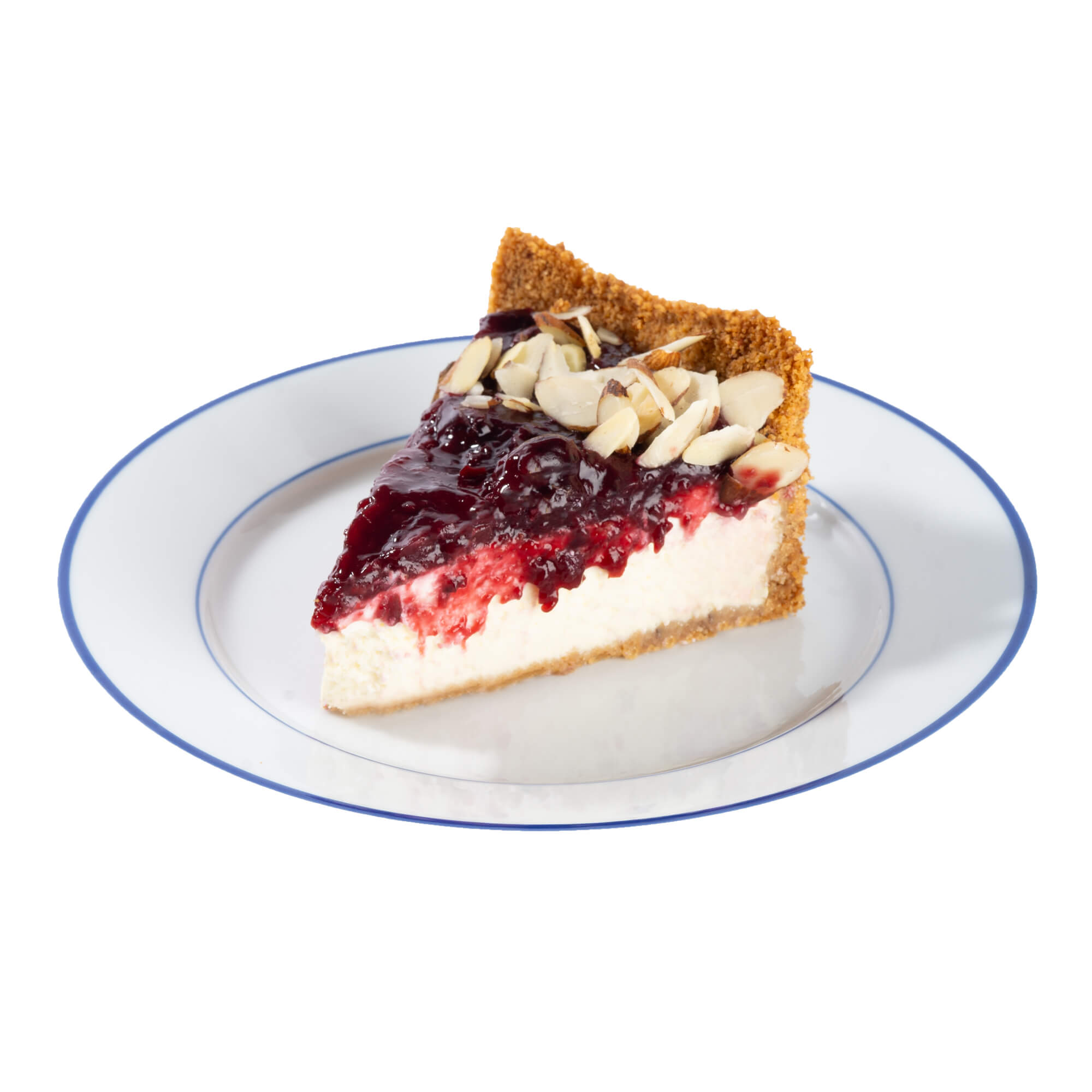 Cherry Almond Cheesecake