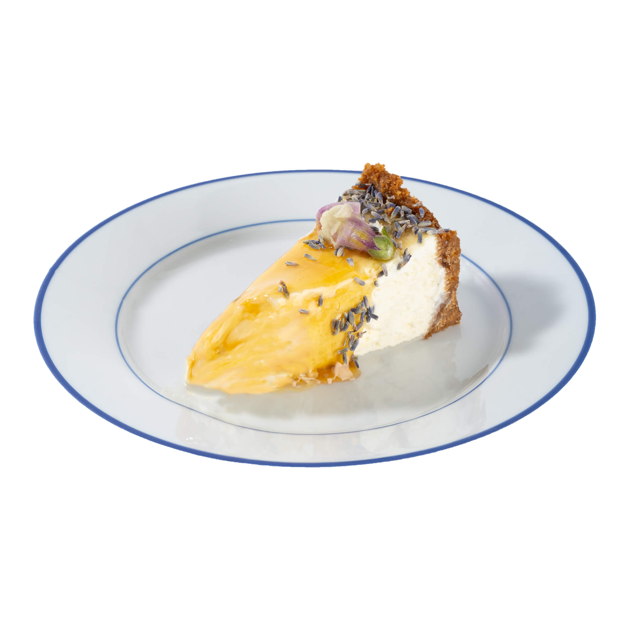Lavender Honey Cheesecake