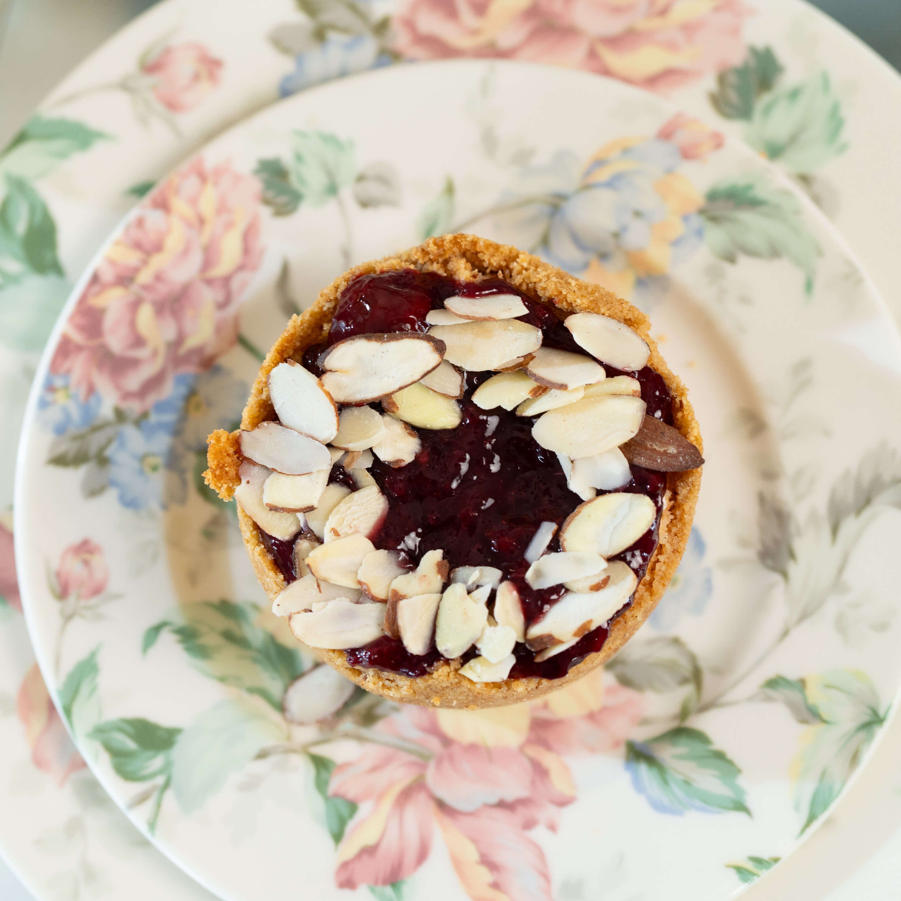 Cherry Almond Cheesecake